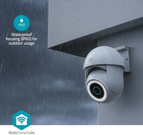 Beveiligingscamera Nedis Smartlife Wifi buiten wt 1 Stuk-4