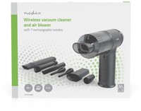 Handstofzuiger / luchtblazer Nedis 90W zwart 1 Stuk-2