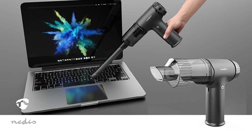 Handstofzuiger / luchtblazer Nedis 90W zwart 1 Stuk-6