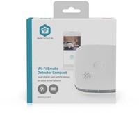 Rookmelder Nedis Smartlife Wifi 10 jaar sensor wit 1 Stuk
