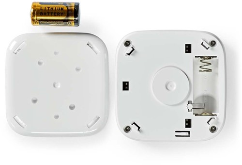 Rookmelder Nedis Smartlife Wifi 10 jaar sensor wit 1 Stuk-2