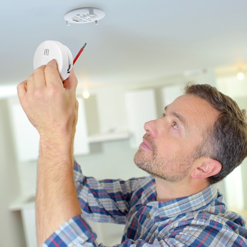 Rookmelder Alecto mini met 5 jaar batterij  wit 1 Stuk-2