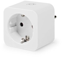 Slimme stekker Nedis Smartlife Wifi enkel wit 1 Stuk-2