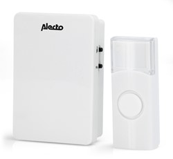 Deurbel Alecto draadloos ADB-11WT  wit 1 Stuk
