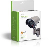 Dummy beveiligingscamera Nedis buiten grijs 1 Stuk-2