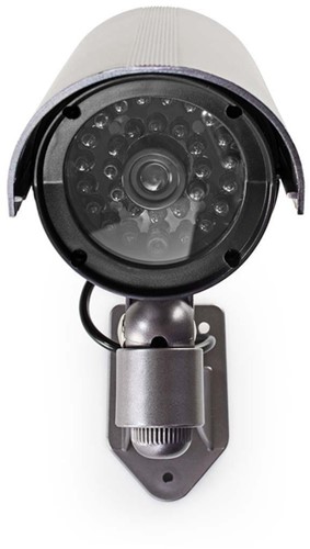 Dummy beveiligingscamera Nedis buiten grijs 1 Stuk-2