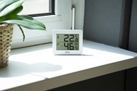 Thermometer hygrometer Alecto WS-55 wit - zilver 1 Stuk-2