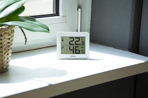 Thermometer hygrometer Alecto WS-55 wit - zilver 1 Stuk-2