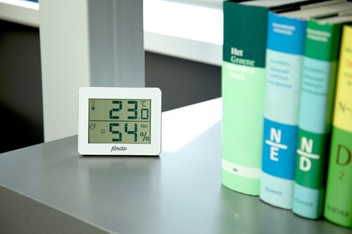 Thermometer hygrometer Alecto WS-55 wit - zilver 1 Stuk-4