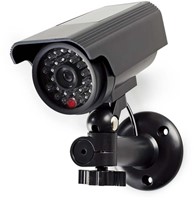 Dummy beveiligingscamera Nedis solar buiten grijs 1 Stuk-2