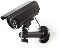 Dummy beveiligingscamera Nedis solar buiten grijs 1 Stuk-1