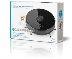Robotstofzuiger Nedis wifi laser 3-in-1 zwart 1 Stuk
