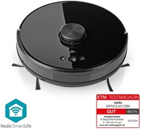 Robotstofzuiger Nedis wifi laser 3-in-1 zwart 1 Stuk-2