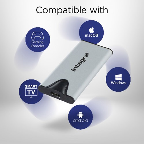 SSD Integral SlimXpress Portable USB-C 1TB 1 Stuk-3