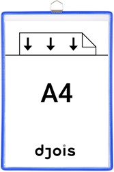 Zichtpanelenframe hangend Tarifold A4 blauw 5st 5 Stuk