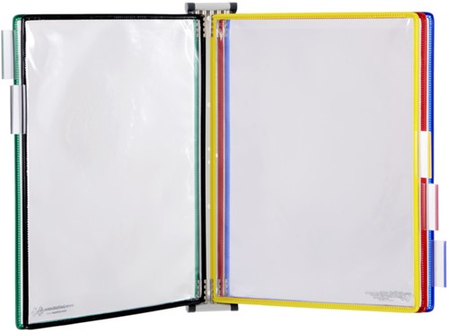 Zichtpanelensysteem wand Tarifold metaal A4 5ass 1 Stuk