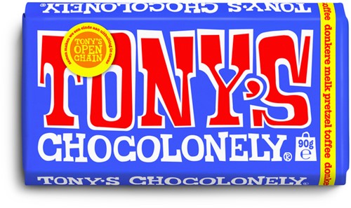 Chocolade Tony Chocolonely don melk pret tof 90gr 90 Gram-2