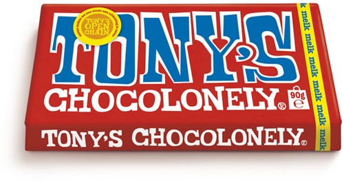 Chocolade Tony Chocolonely melk 90 gram 90 Gram-3
