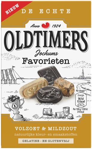 Drop Oldtimers Jochums favorieten doos 235 gram 235 Gram