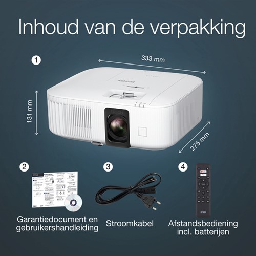 Projector Epson TW6250 4K 1 Stuk-3