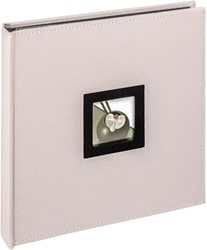 Fotoalbum walther design Black White 26x25cm gs 1 Stuk