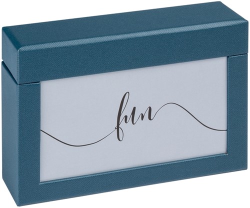 Fotobox walther design Fun 10x15cm 100 foto's bl 1 Stuk