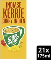 Cup a Soup Knorr Indiase kerrie 175ml 21 pak