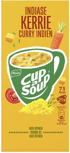 Cup a Soup Knorr Indiase kerrie 175ml 21 pak-2