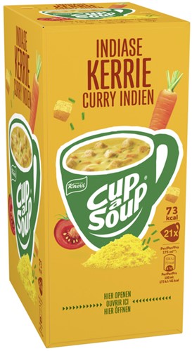 Cup a Soup Knorr Indiase kerrie 175ml 21 pak-3
