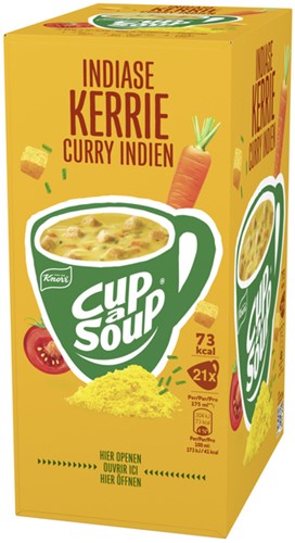 Cup a Soup Knorr Indiase kerrie 175ml 21 pak-2