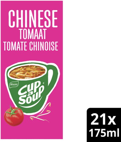 Cup a Soup Knorr Chinese tomaat 175ml 21 Zak
