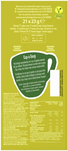 Cup a Soup Knorr erwtensoep 175ml 21 Zak-3