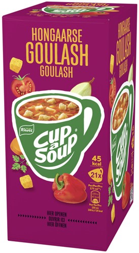 Cup a Soup Knorr Hongaarse goulash 175ml 21 Zak-2