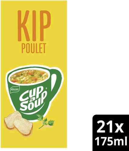 Cup a Soup Knorr kip 175ml 21 Zak