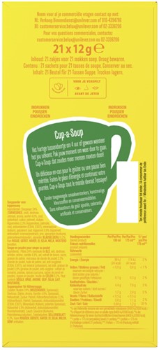 Cup a Soup Knorr kip 175ml 21 Zak-1