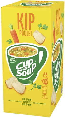 Cup a Soup Knorr kip 175ml 21 Zak-2