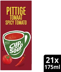 Cup a Soup Knorr pittige tomaat 175ml 21 Zak