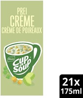 Cup a Soup Knorr prei creme 175ml 21 Zak