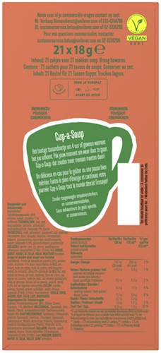 Cup a Soup Knorr tomaat 175ml 21 Zak-1