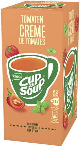 Cup a Soup Knorr tomaten creme 175ml 21 Zak-2