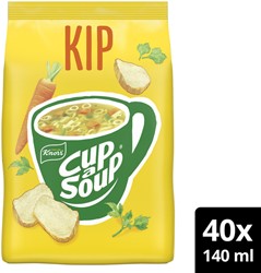 Cup a Soup Knorr machinezak kip 140ml 40 portie