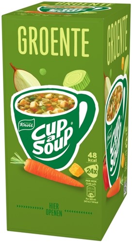 Cup a Soup Knorr groente 140ml 24 Zak-2