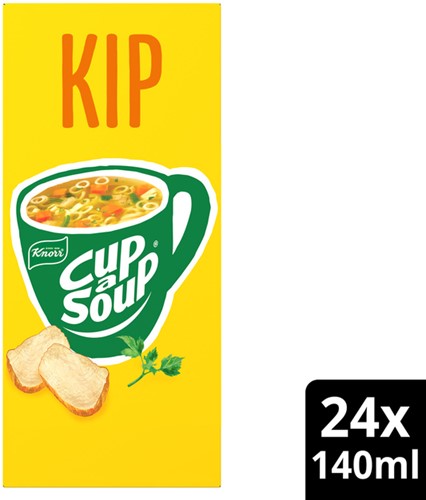 Cup a Soup Knorr kip 140ml 24 Zak
