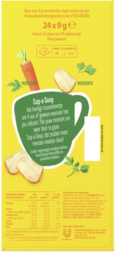 Cup a Soup Knorr kip 140ml 24 Zak-1
