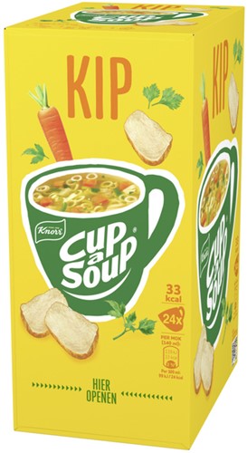 Cup a Soup Knorr kip 140ml 24 Zak-2