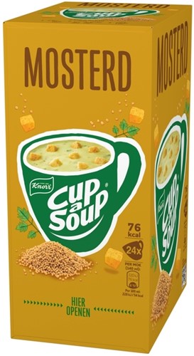 Cup a Soup Knorr mosterd 24x140ml 24 Zak-2
