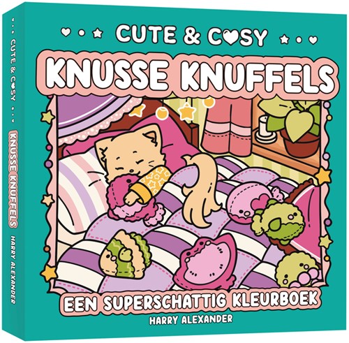Kleurboek MUS Kjoet-Koozie Knusse knuffels 1 Stuk-2