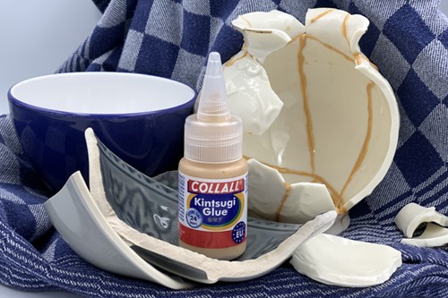 Kintsugi lijm Collall 25 ml met finetip dop 1 Fles-2