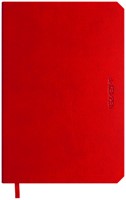 Notbk de KEMPEN Poppy 110x160 blanco 160pag rood 1 Stuk