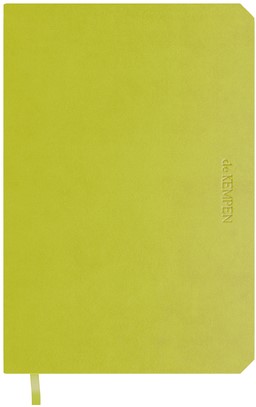 Notbk de KEMPEN Balance 110x160 lijn 160pag lgroen 1 Stuk